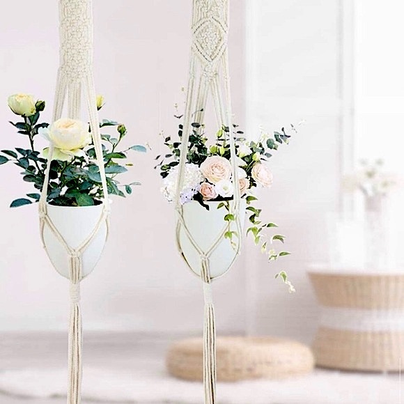 BÖHÖ Home Decor 3pc Macrame Plant Hanging Set
HandCrafted~Laney~@soul_embellish - Picture 3 of 15